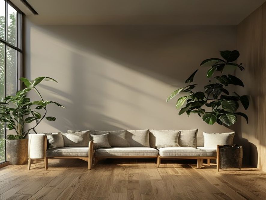Implementation of workspace improvements with modern furniture and better organization